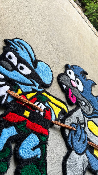 Itchy scratchy X Batman Robin